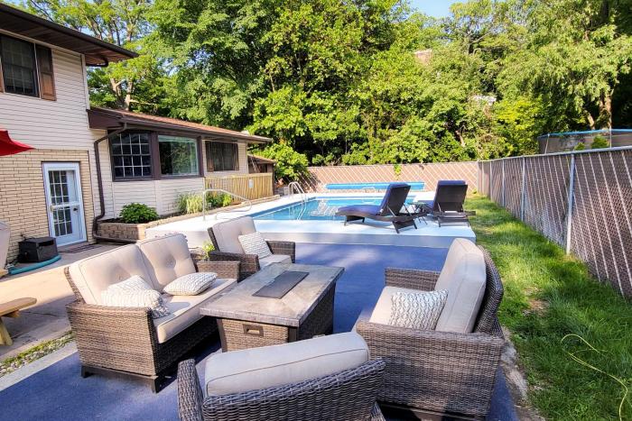 Spacious Getaway w Heated Private Pool!