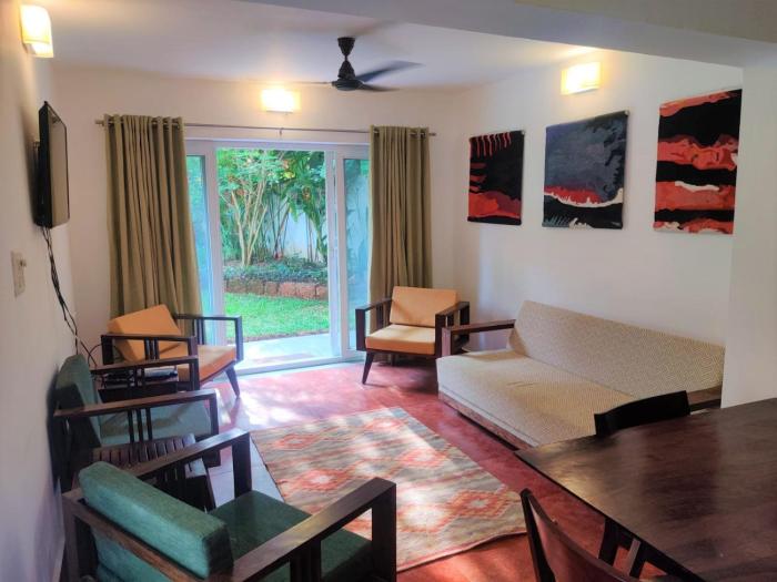 Jungle Hut-Annabelles Beach Apartments at Bernard Simao,Calangute,Goa