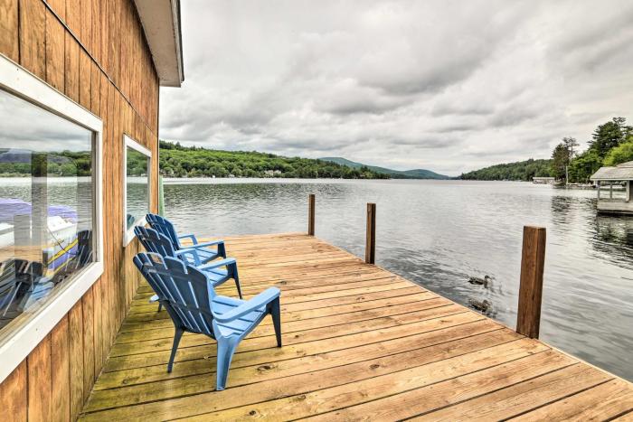 Lakefront Alton Bay Retreat w Dock Near Beaches!
