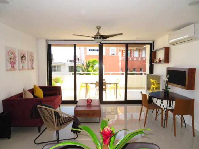 Elegant apartment well located in the hotel zone of Cancun