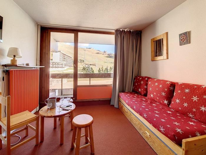 Appartement lumineux 5 pers, ski aux pieds, balcon exposé Sud - FR-1-344-1001