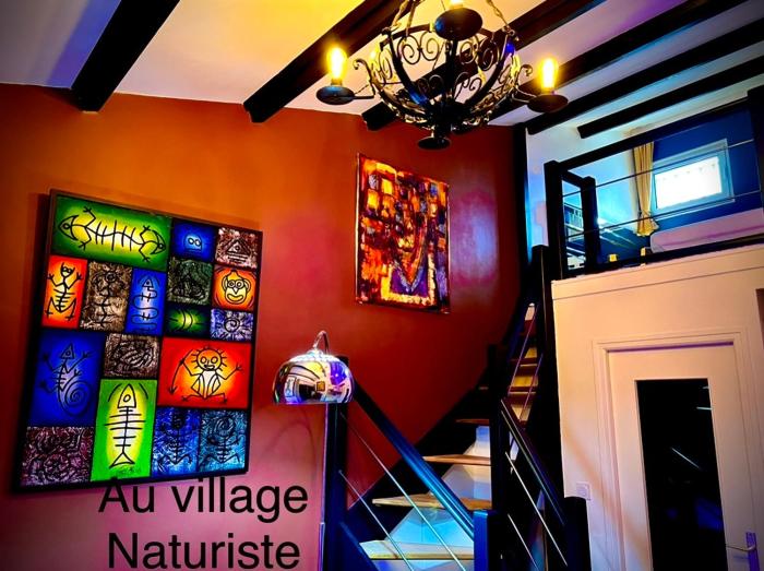 Appartement mezzaninejardinterrasse village naturiste