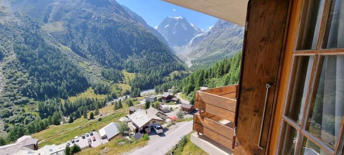 Le Panorama - Appartement 54 à Arolla face aux montagnes à 150m des pistes