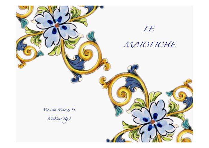 "Le Maioliche" casa tipica nel centro storico di Modica