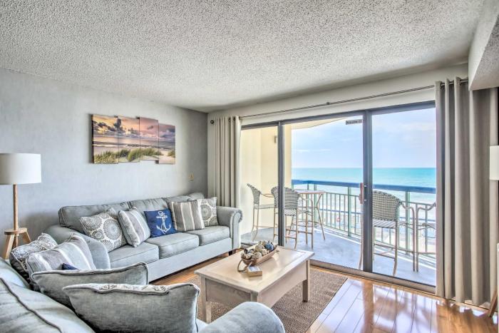 Oceanfront Condo with Pool in North Myrtle Beach