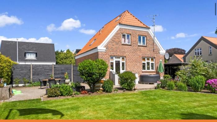 Villa i Herning, 200 meter fra gågaden