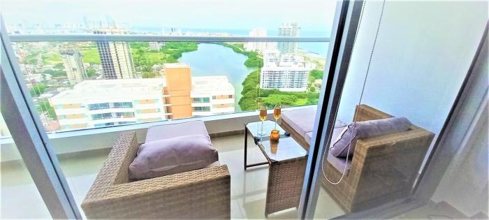 P23 Brand New high floor, few blocks to walled city steps to beach