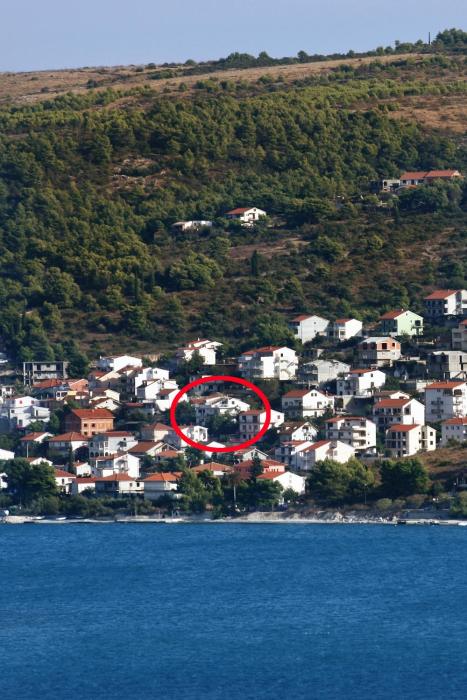 Apartments by the sea Mastrinka, Ciovo - 1005