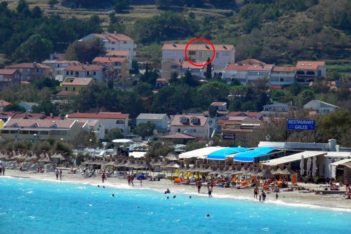 Apartments with parking space Baska, Krk - 18804