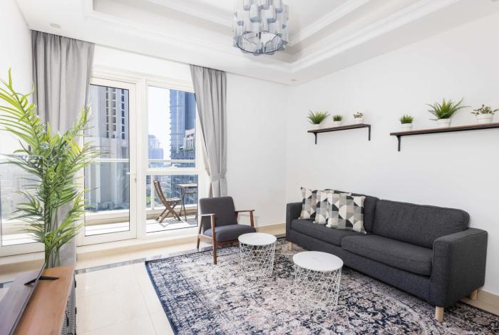 Beautiful & Bright 2BR + kids - 7min to Dubai Mall