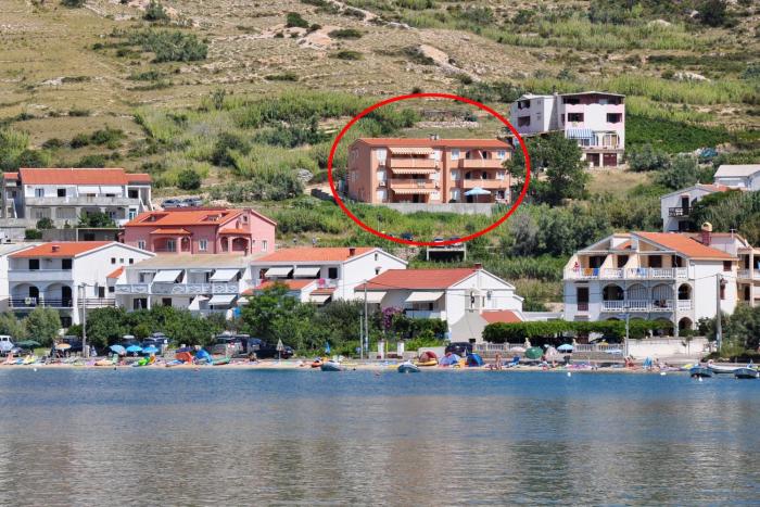 Apartments with parking space Metajna, Pag - 4115
