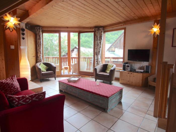 Chalet lumineux 4 pièces, balcon et jardin, pour 8 personnes - FR-1-263-517