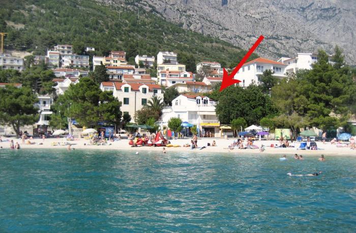 Apartments by the sea Baska Voda, Makarska - 6081