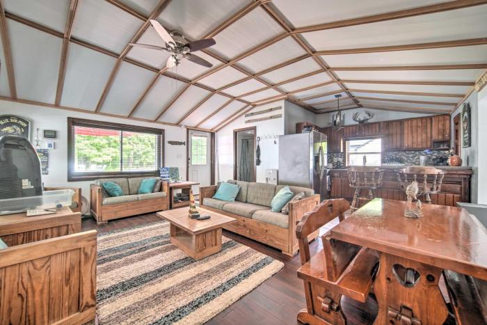 Jamestown Retreat with Hot Tub - Walk to Lake!