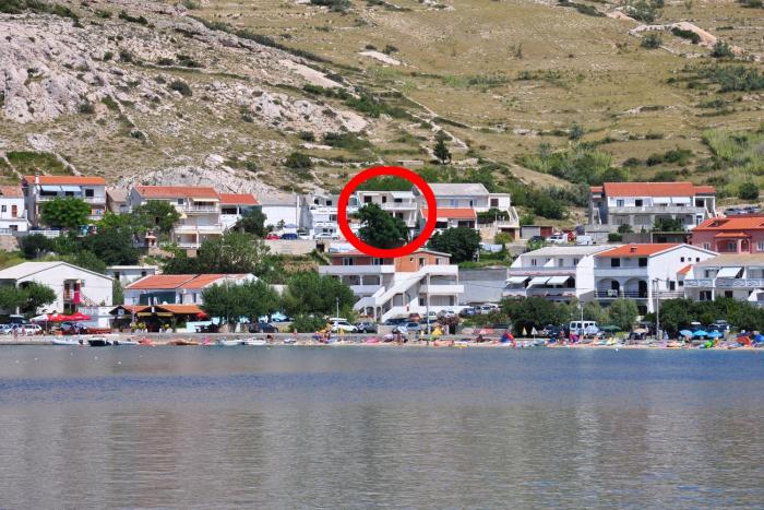 Apartments with parking space Metajna, Pag - 6423