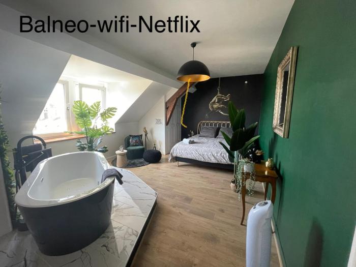 El Circo Gambetta,sublime suite balnéo hypercentre