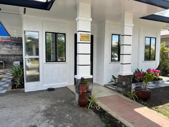 Davao Transient Villa with 24hrs security guard BBQ Grill , Free Parking and Wifi