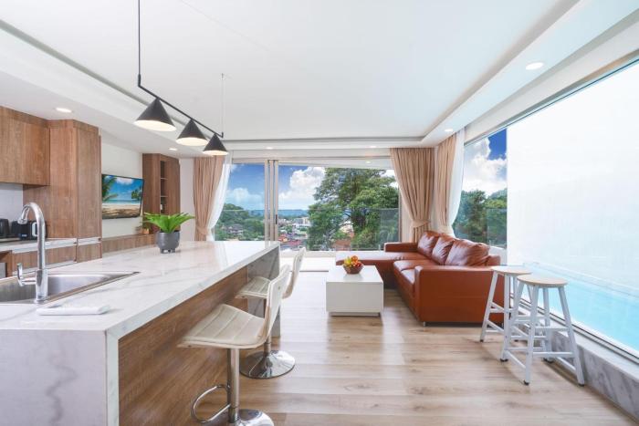 seaview villa private swimming pool