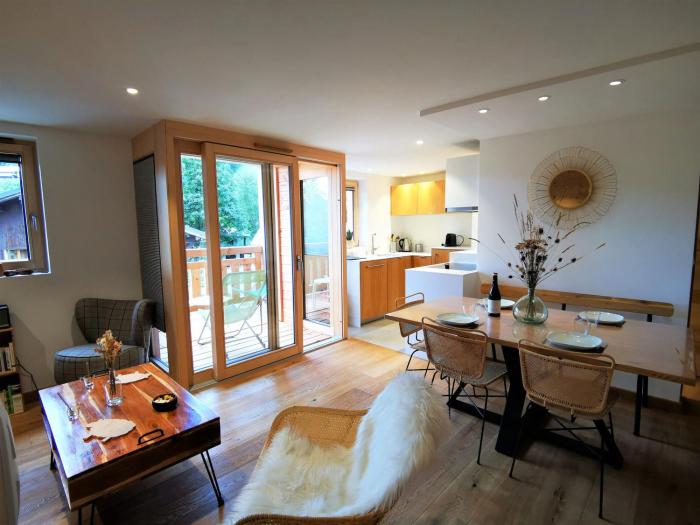 Appartement moderne aux Gets, 2 chambres, garage, services inclus - FR-1-598-93