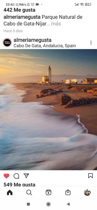 Apartamento en 1ª linea de playa y Parque Natural Cabo de Gata - planta semisotano