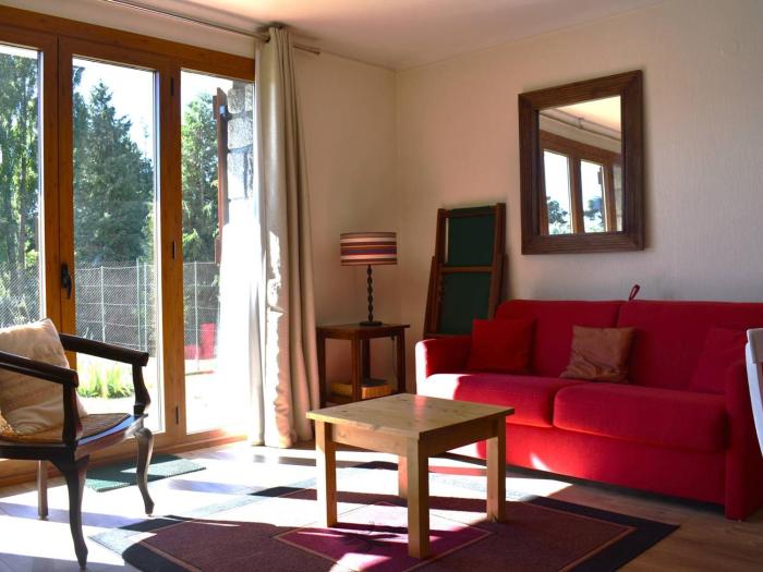 Appartement T2 cabine avec terrasse, tennis, animaux acceptés, 6 pers., Font-Romeu - FR-1-580-6