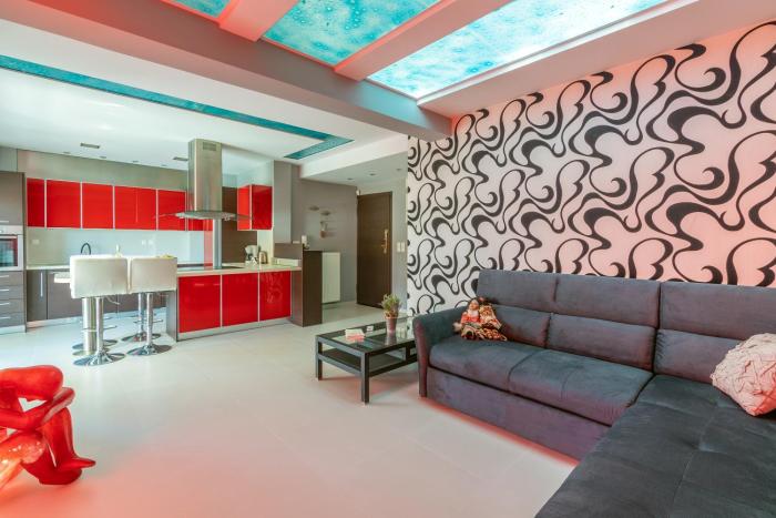 Luxury Apartment with Fireplace Near Heraklion Center