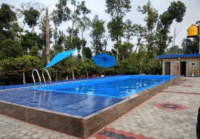 GiriDarshini Homestay - Pool, Falls, 3BH & Estate