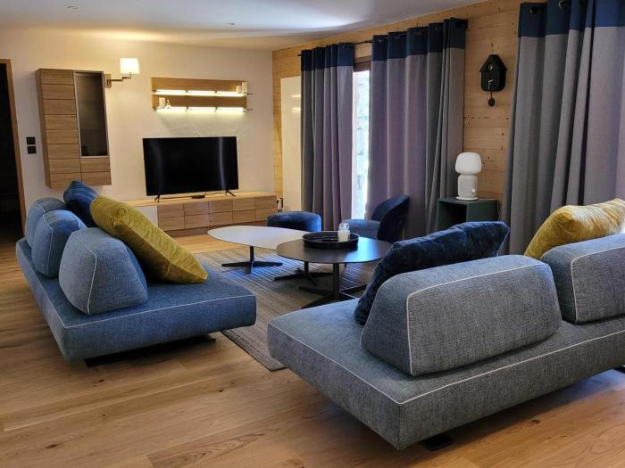 Appartement lumineux à La Rosière avec jardin et spa - FR-1-275-184