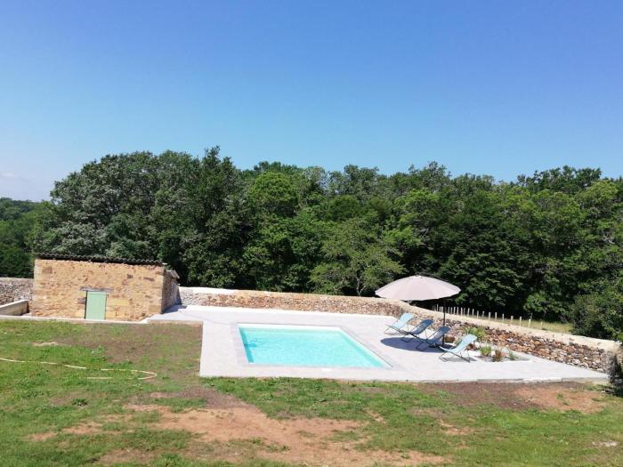 Maison en pierre avec jardin et piscine privative, près de Belvès, animaux acceptés - FR-1-616-189