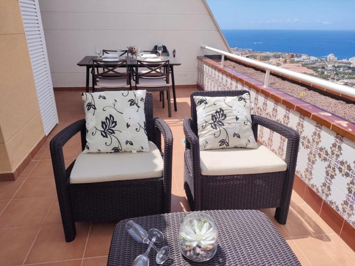 beautiful sunset view