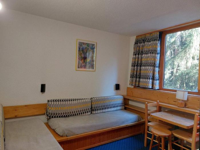Studio 2 personnes, animaux admis, wifi inclus, proche pistes, Arc 1800 - FR-1-411-270