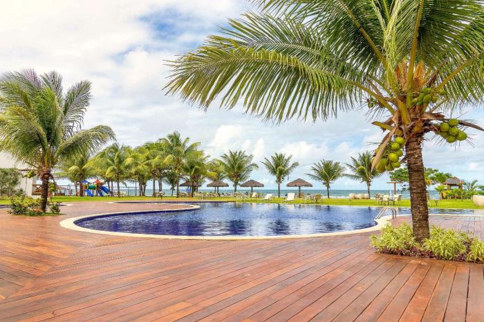 GB71 Apartamento 2 Quartos, Pé na Areia, Vista Mar - Paraíso dos Corais