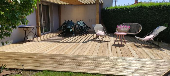 BERCK Maison de vacances avec terrasse et jardin,