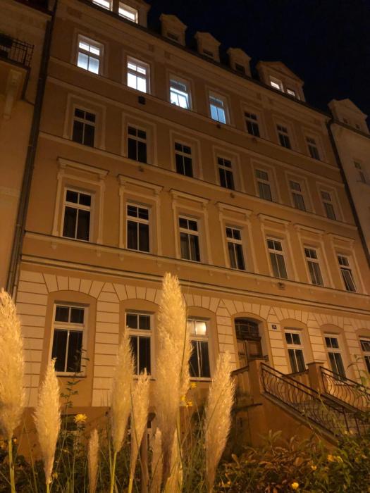 Byt s krásnou vyhlídkou na hotel Imperial