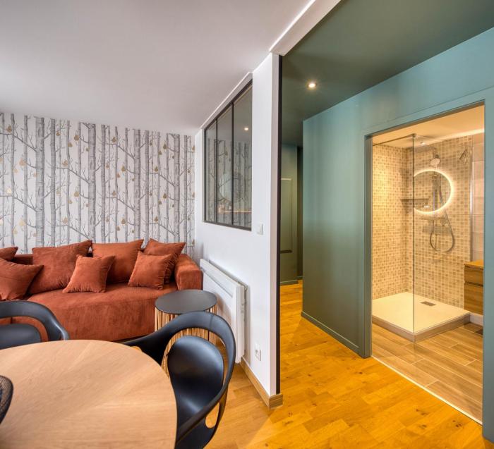 Appartement Le Verdoyant hyper centre avec Sauna et Parking