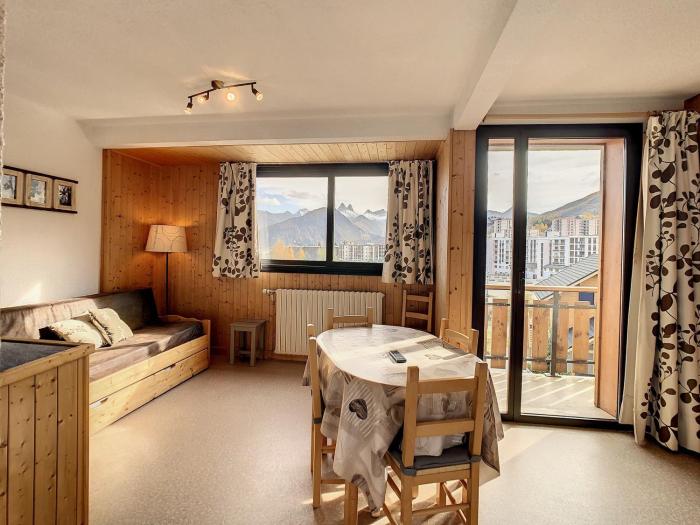 Agréable appartement 35m² à La Toussuire, 1 ch., 50m des pistes, Wi-Fi gratuit - FR-1-417-45