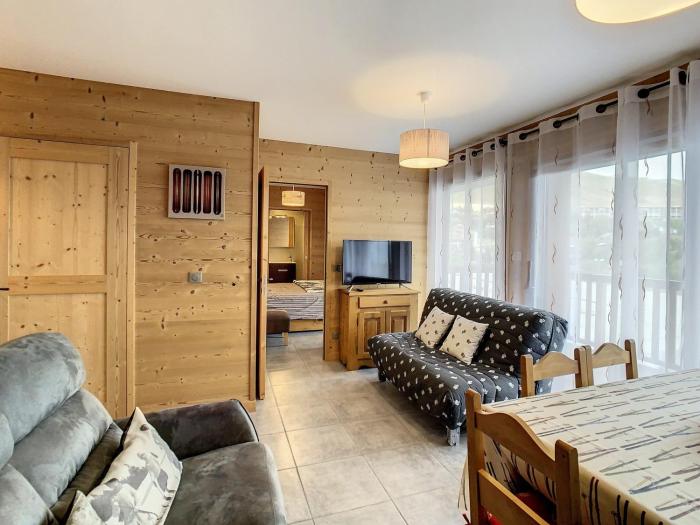 Appartement lumineux 3 chambres avec parking au pied des pistes - FR-1-416-87