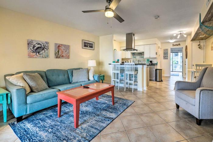 Coastal Condo with Pool Access - Steps to Beach