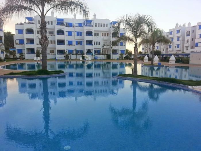 Superbe appart 3pieces a sania plage MARINA SMIR