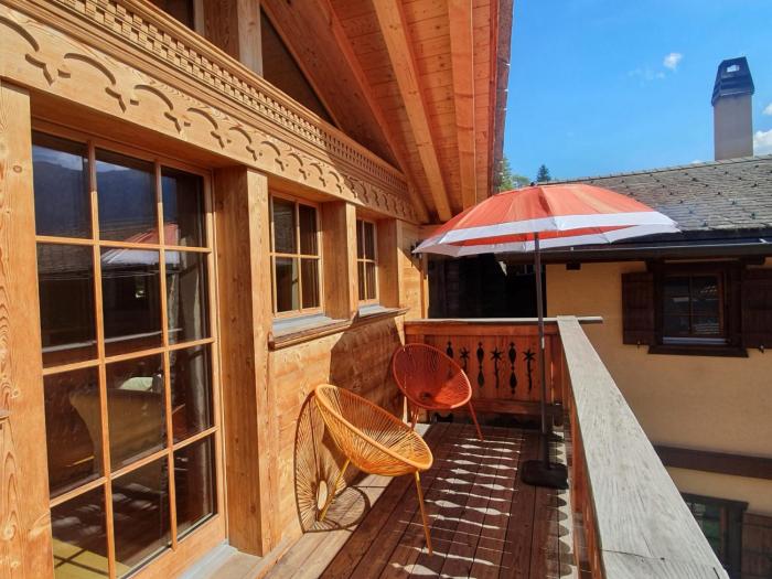 Magnifique et cosy chalet La Marmotte, St-Martin, Val dHérens