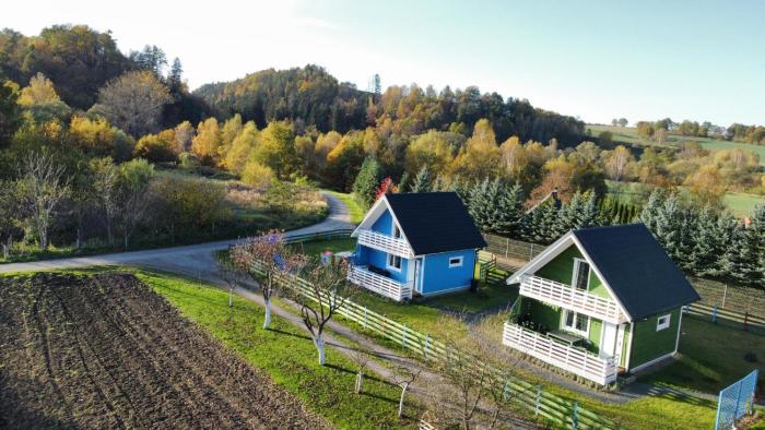 Domki w Dolinie Bobru