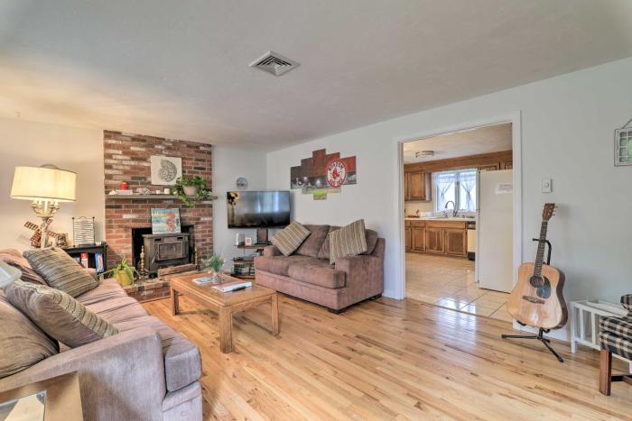 West Yarmouth Home with Deck 1 Mi to Beach!