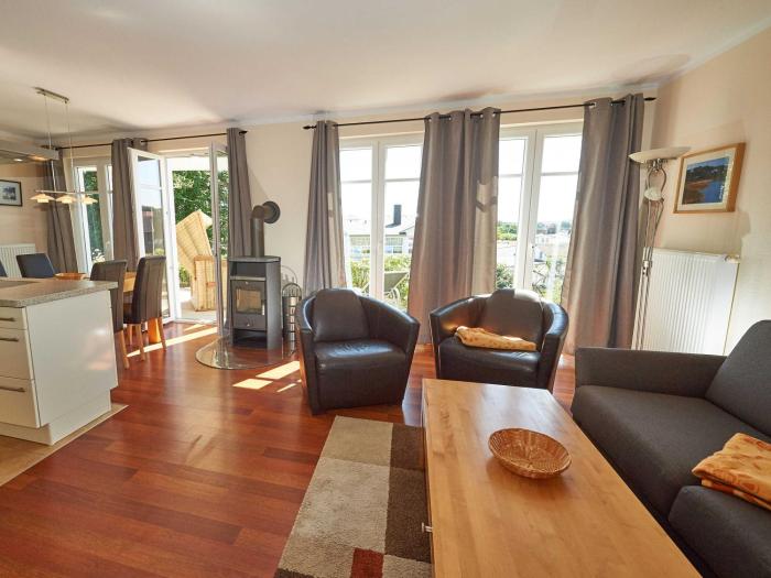 Villa Sommerwind - WG 02 mit Terrasse, Kamin und Sauna