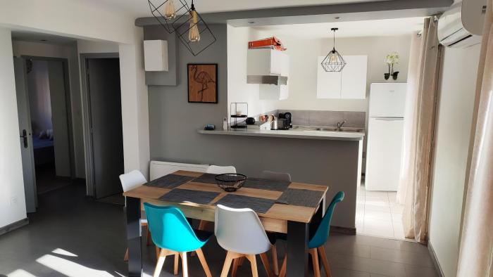 T3 45M2, Cap dAdge,Secteur Falaise,4-6 pers, Clim, Fibre - WIFI, 100m plage