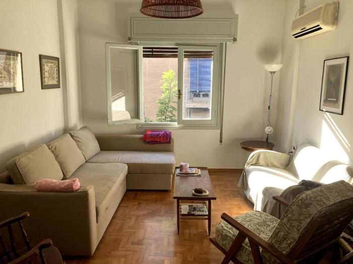 Sunny calm apartment in pedestrian street