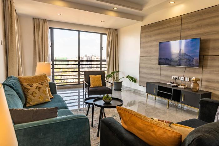 2 bedroom Furnished Apartment in Kilimani, Nairobi, Kenya with a pooll