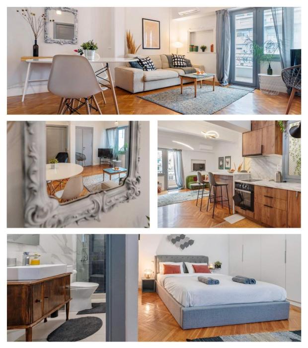Friends & family 3broom apt, downtown Athens-FIX