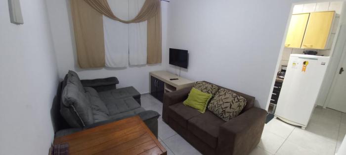 Apartamento uma quadra da praia em Praia grande!