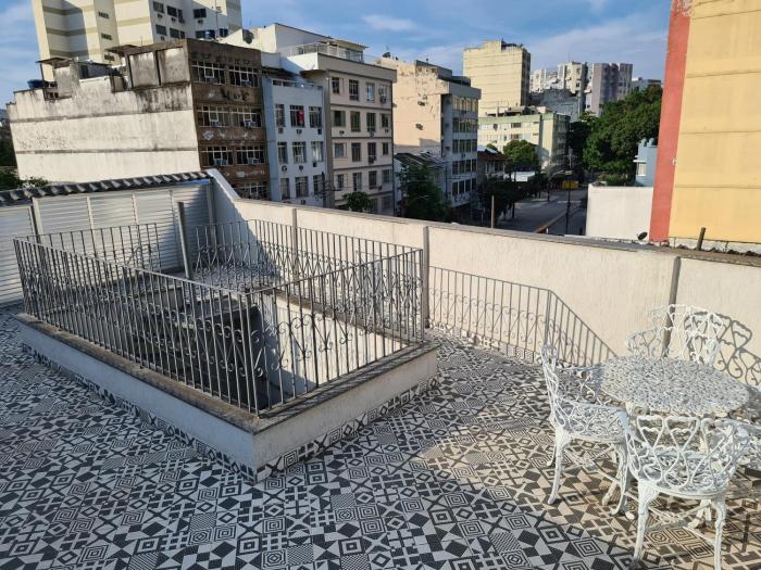 2 Quartos com Terraço e Vista para o Maciço da Tijuca - 5min Estação do Metrô - Wi-Fi 75Mbps - Ar Split nos Quartos - Cozinha Completa