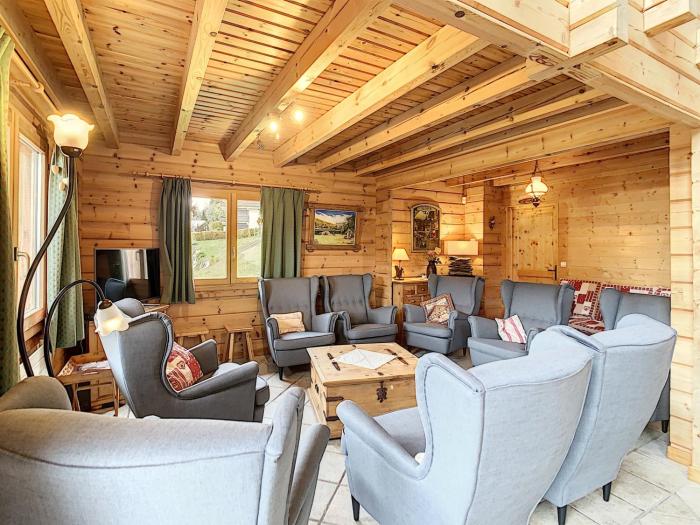 Grand chalet confortable à Demi-Quartier, 13 couchages - FR-1-560-36